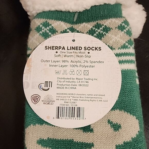 Harry Potter socks NWT  SLYTHERIN - Picture 3 of 5